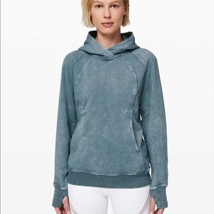 Blue Charcoal Lululemon Scuba Pullover